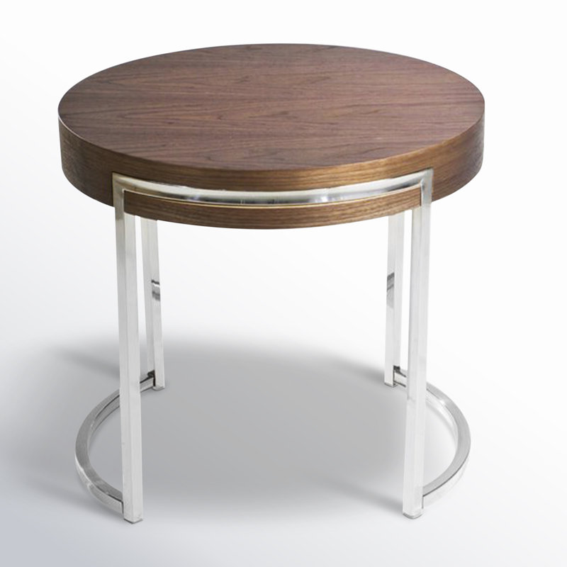 Table de bout Chinmayi, Noyer