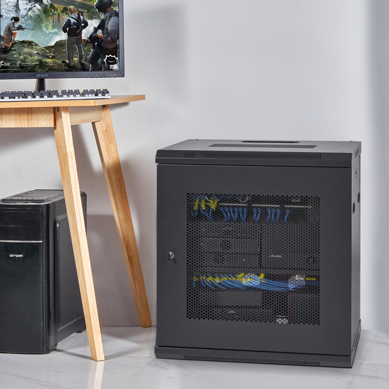 VEVOR Wall Mount Network Server Cabinet, Server Rack Cabinet Enclosure. for IT Equipment.