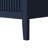 Modern Blue 6-Drawer Fluted Dresser