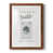 Brown Framed Paper