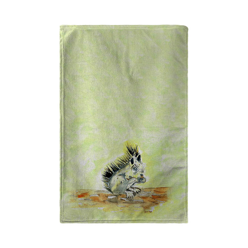 Serviette de thé baby écureuil