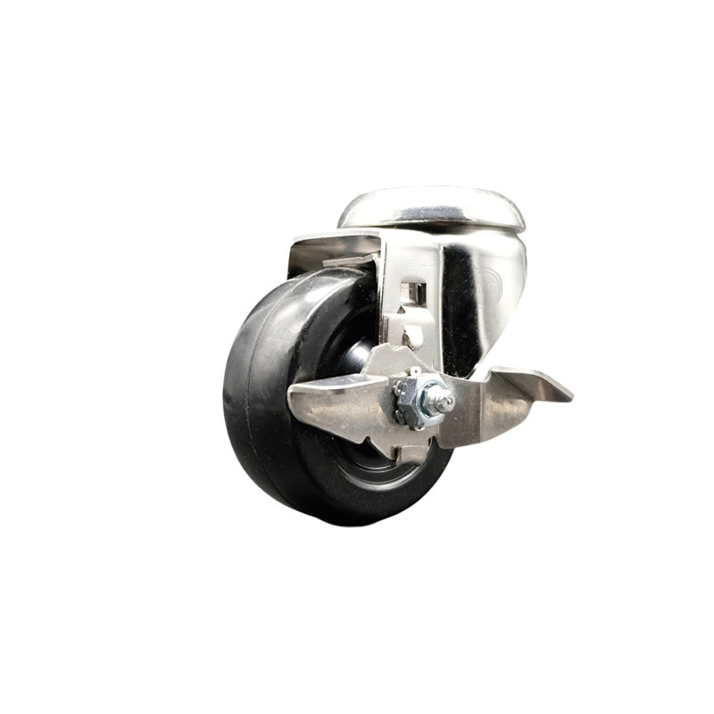 Swivel Stem Caster, 3.5" H x 3.5" W
