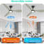 Ventilateur de plafond à DEL 52 po avec télécommande Ulanda-779581828