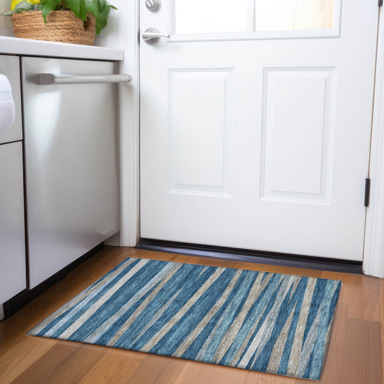 Premium Machine Washable Naglee AMF997 Stripes Rug