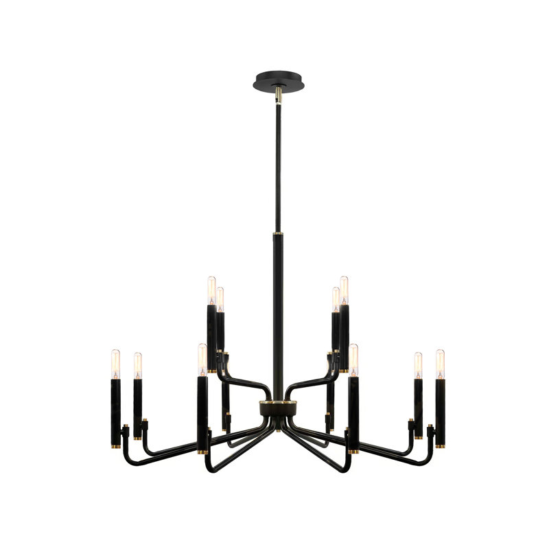 Bedford - Chandelier, 12 Lights, 66" H x 32" W x 32" D