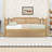 Wood Daybed with Trundle and Rattan Frame-1070943261-1070943262