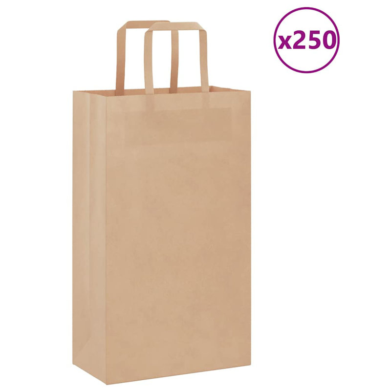 Basalt Gift Wrap Storage, 26 x 12 x 35 cm, brown