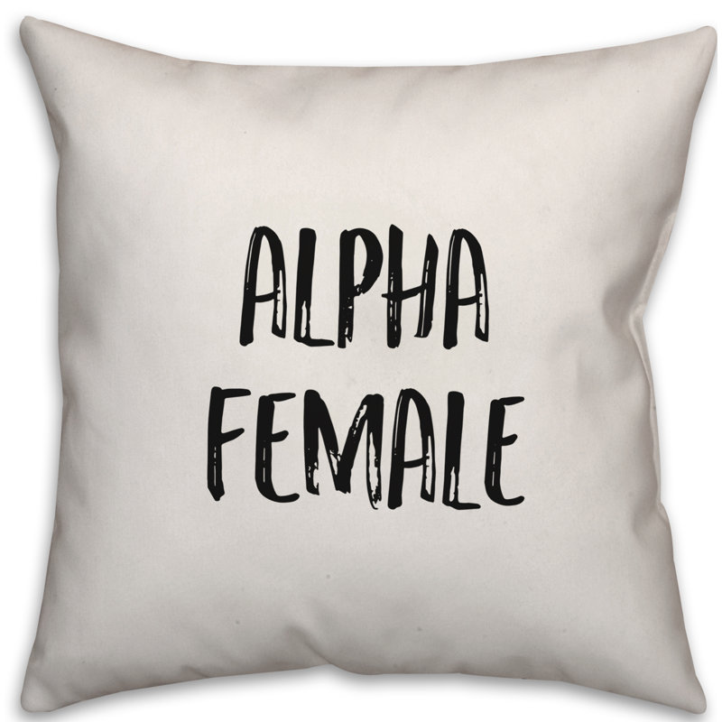 Coussin Alpha, 20 po x 20 po