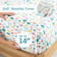 Drap en flanelle de coton grand format 4 pièces