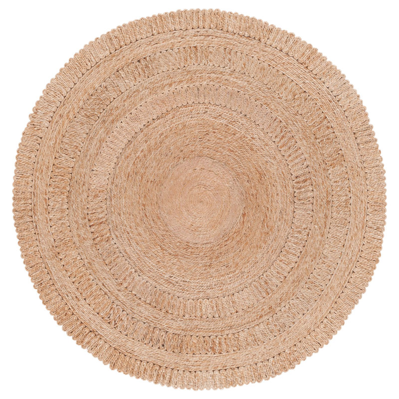 Tapis rond en jute / sisal Clarixa, Rond 3 pi