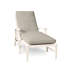 Croquet Aluminum 78.38" Long Reclining Single Chaise with Cushions-62380121-38590896-63361263