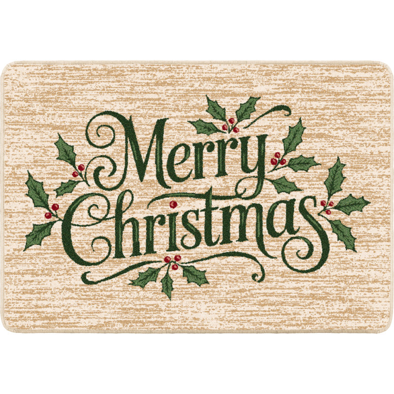 Houx de Noël, 2'0"x2'9" Rectangle