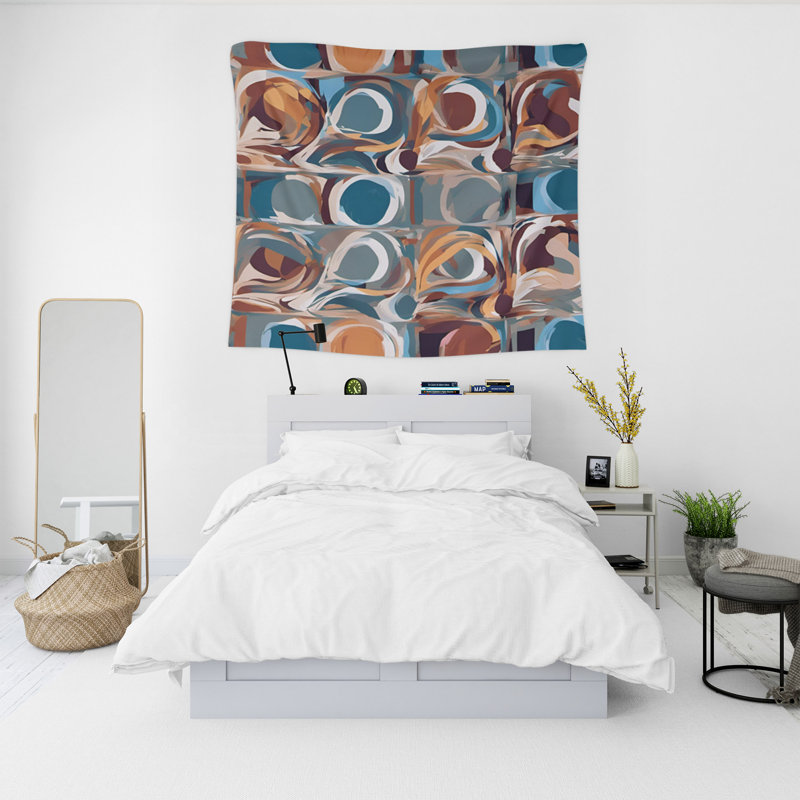 Tapisserie murale, H 80 po x l 68 po