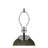 D18x28.5" Glass Table Lamp