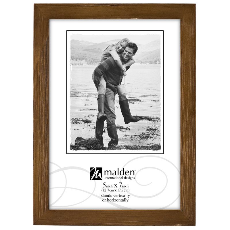 Knap Chestnut Wood Matte Picture Frame, 5" x 7"