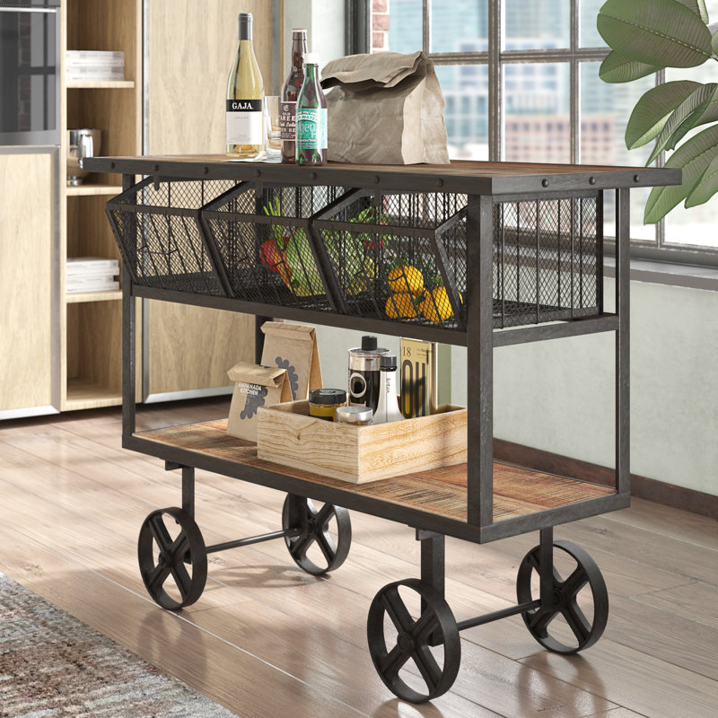 Metal Bar Cart