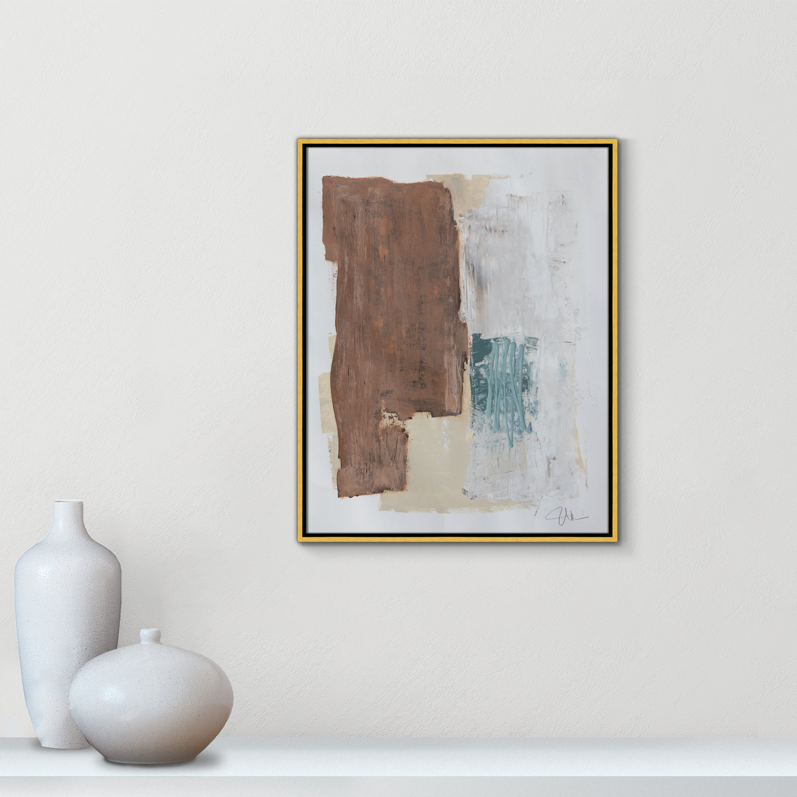 Rosena I Print, 29.5'' H x 23.5'' W x 2'' D, Gold Framed