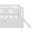 Wood Platform Bed Featuring Guardrail And Trundle-1460850999