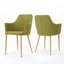 Chaise rembourrée avec pieds en bois-136967009-136967015