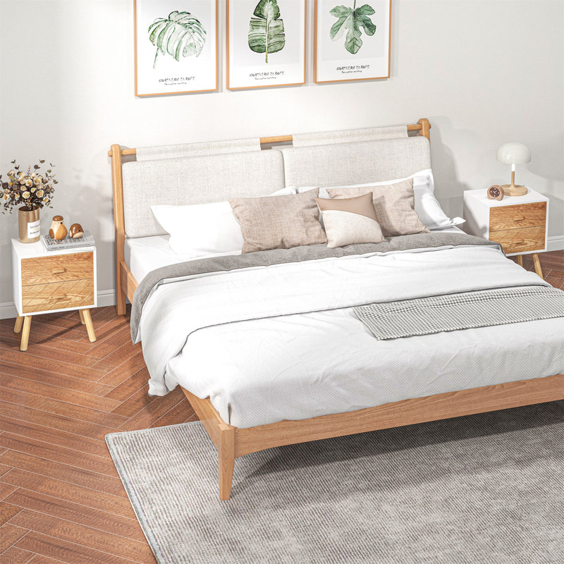 Averygrace 40cm W Manufactured Wood Bedside Table