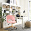 Chaise de travail rembourrée à hauteur ajustable-68158561