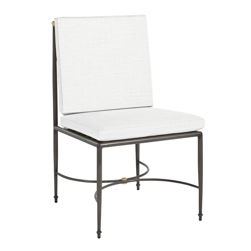 Chaise d'appoint en aluminium Roma, Dentelle Rollo, Welt