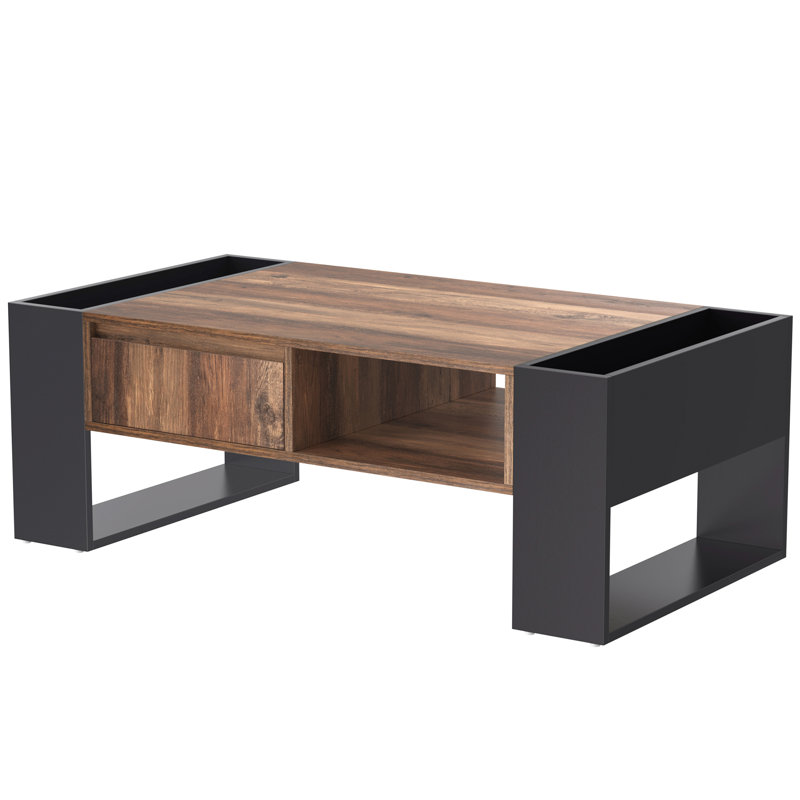 Adeliah Sled Coffee Table with Storage