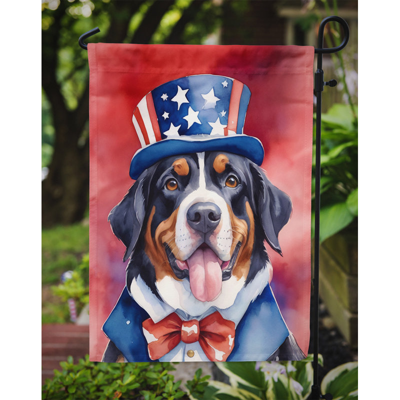 Drapeau patriotique du jardin américain, Grand bouvier suisse