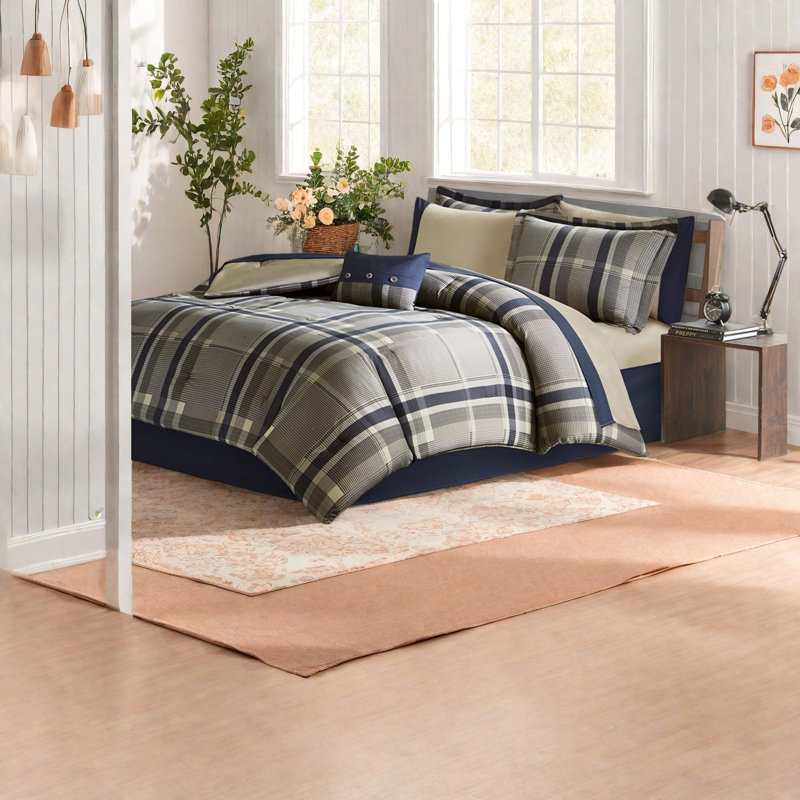 Modern Twin Bedding Sets, Hypoallergenic Polyester, Comfortable Stylish Bedroom