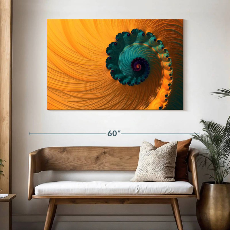 Avery Floral Spiral Abstract