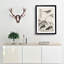 Four Geese by Bian Shoumin - Picture Frame Painting Print-55577763-55577759