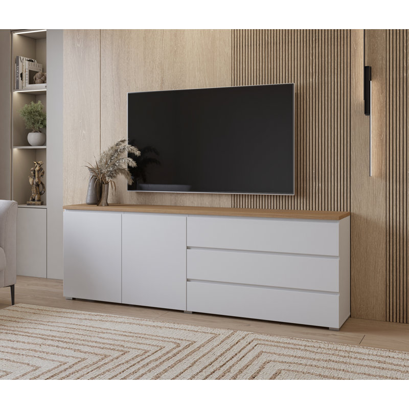 Tanelle 200cm W 3 - Drawer Chest of Drawers
