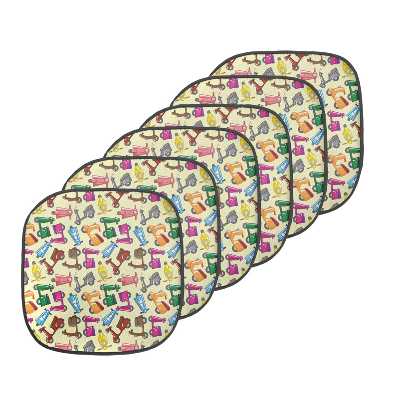 Coussin de siège papillon