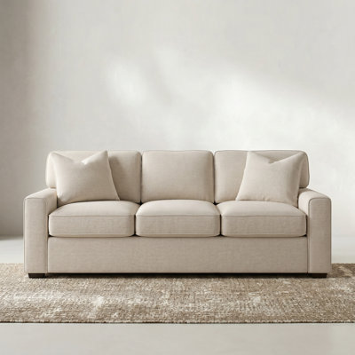 Lawson 84" W Square Arm Upholstered Sofa