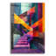 «Colorfull Abstract Stairs» par Momart, art mural en verre acrylique-2137353364