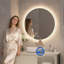 Epperly Round Lighted Wall Mounted Bathroom Mirror-1389288098