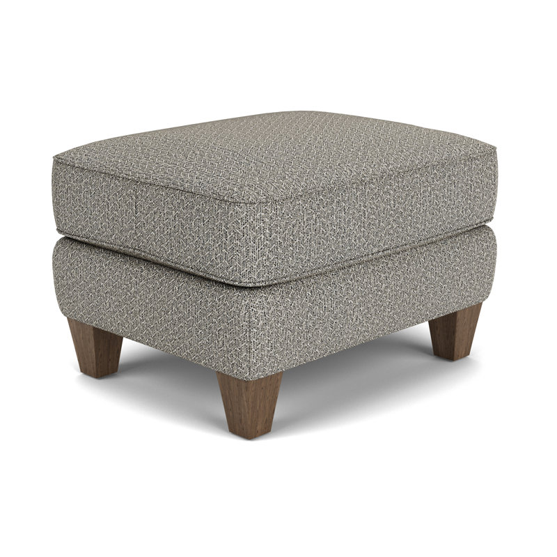 Repose-pieds standard carré de 28 po de largeur, Polypropylène / oléfine gris foncé