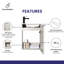 Single Bathroom Vanity with Resin Basin
