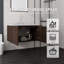 Meuble-lavabo flottant avec comptoir en marbre de culture et portes à fermeture en douceur-1999872823