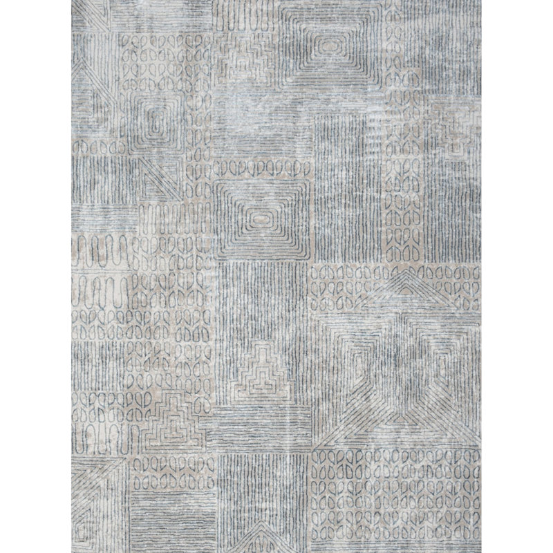 Decorative Blue Area Rug Gccnc6009, 5.25 Ft X 7.25 Ft, , Stain-, Enhances Your Home Interior - Elegance Gccnc6009 Blue, 5 3 In 7 In, Stain , Ideal For A Cozy Bedroom