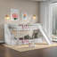 Lit superposé avec escalier de rangement et glissade-131499241-111113956
