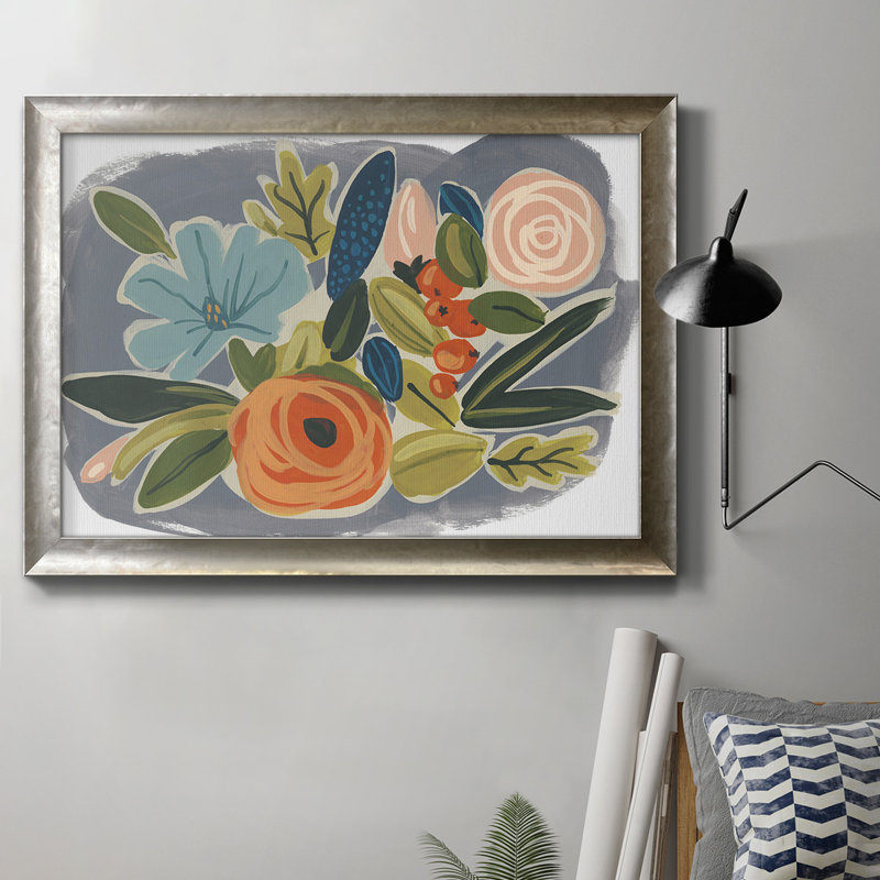 " Bright Botany I ", 27" W x 18" H