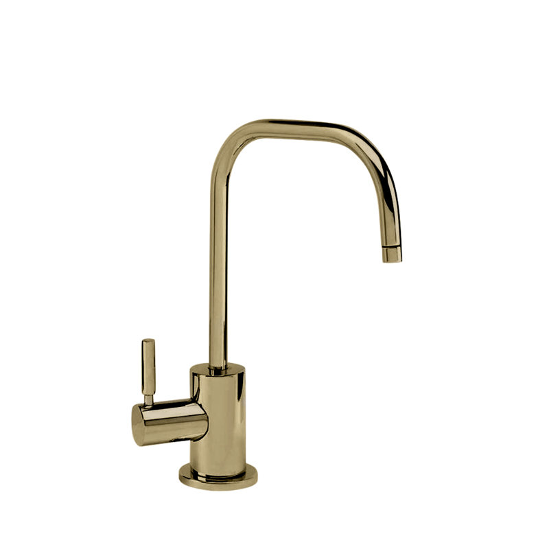 Fulton Hot Only Filtration Faucet, Antique Brass