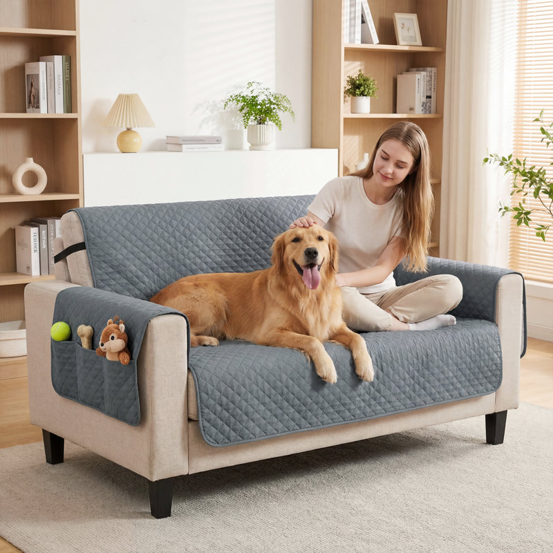 Sofa Slipcover, 0.5" H x 255" W