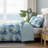Tommy Bahama Legacy Palms Cotton Reversible Blue Comforter Set-110968485