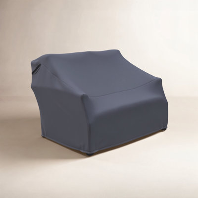 Samya Solid Wood Loveseat Cover