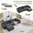 Modern L-Shaped Modular Sectional Couches for Living Room with Deep Seat-1645505995