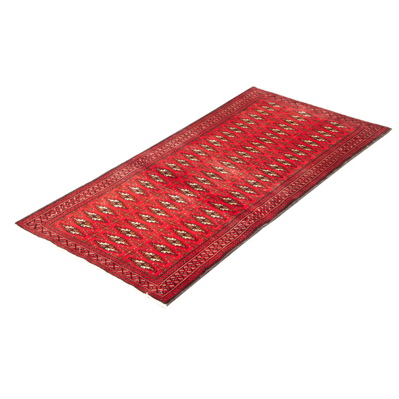 One-of-a-Kind 3'2" X 6'7" New Age Wool Area Rug in