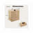 Wavy Design Storage Chest with 3 Drawers-1522900862
