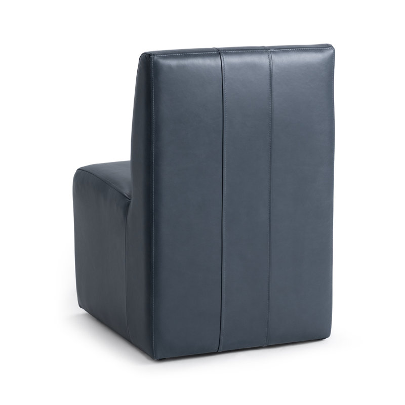 Brighton Upholstered Dining Chair, Mystic Blue